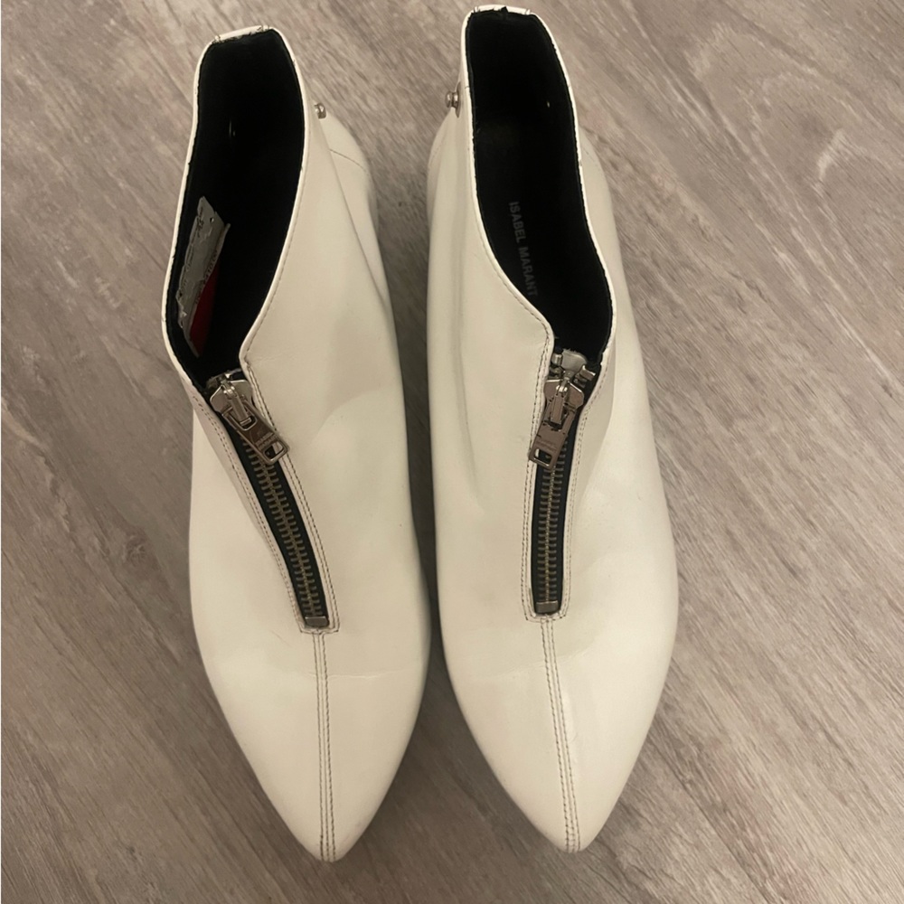 Isabel Marant White Boots